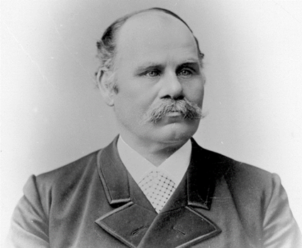Antti Ahlstr&ouml;m in the late 1800s . Source: A. Ahlstr&ouml;m historical photo archive